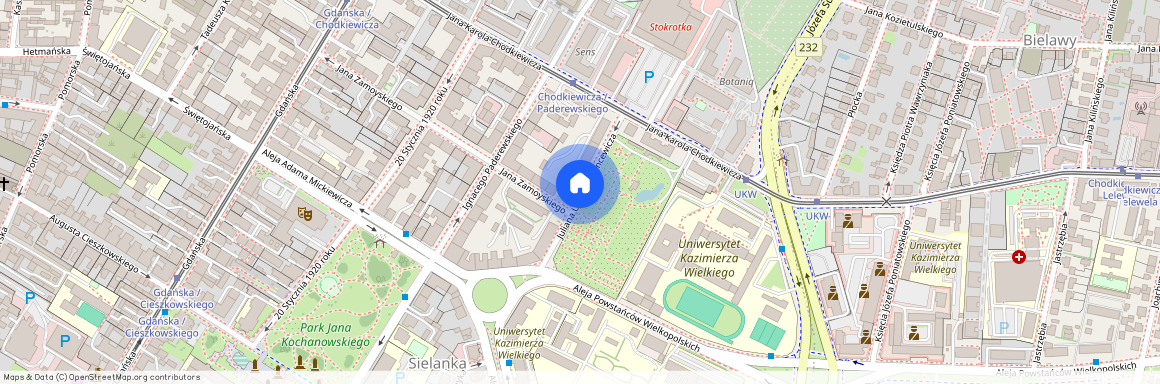 ul. Juliana Ursyna Niemcewicza, Bocianowo, Bydgoszcz, kujawsko-pomorskie