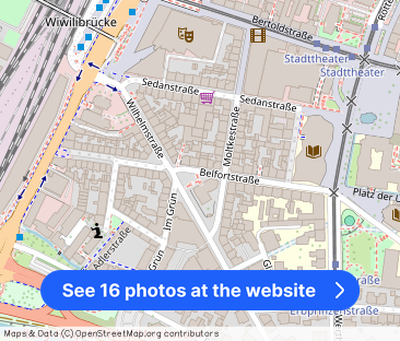 Möblierte traumhafte Altbau-Whg im Innenhof mit Terrasse in FR-Alts... - Photo 1