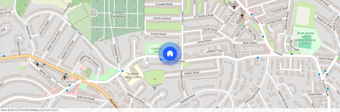 Lydgate Lane, Crookes, Sheffield S10