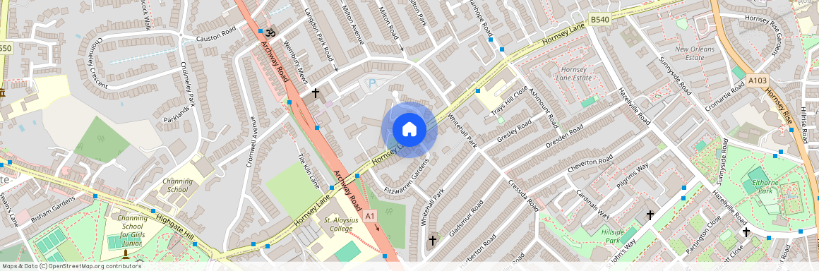 Northwood Hall, Hornsey Lane, London