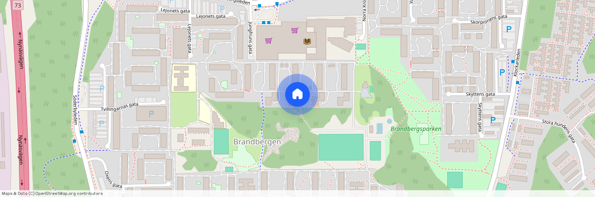 Brandbergen, Haninge, Stockholm, Jungfruns Gata 407