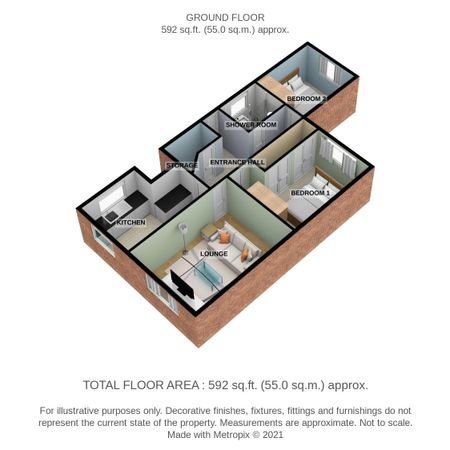 2 bedroom maisonette to rent - Photo 3