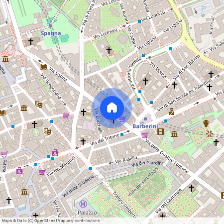 Via Sistina 135, 00187 Rome RM, Italy