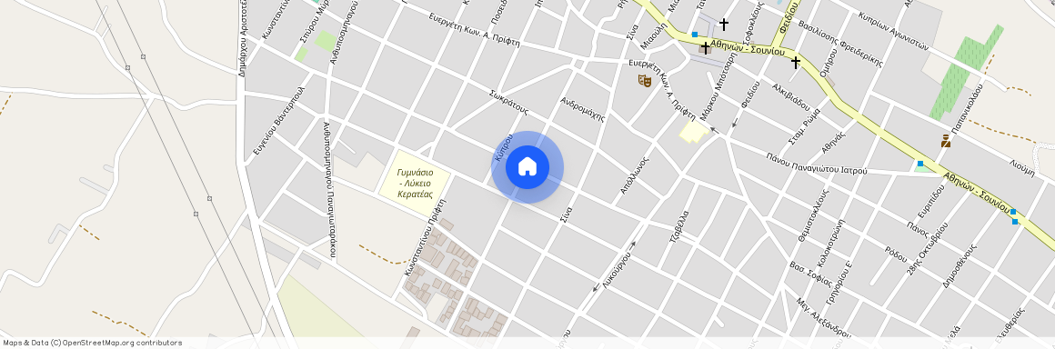 Μεγ. Αλεξάνδρου, Κερατέα, Ελλάδα, Κέντρο (Κερατέα)