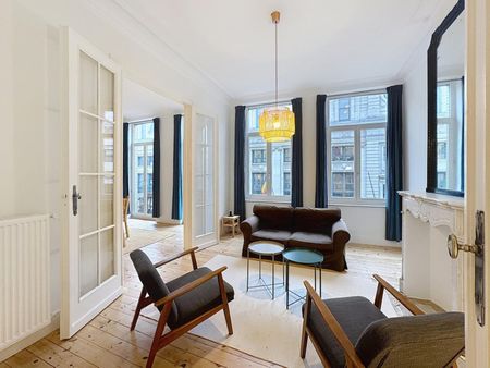 Superbe appartement meublé 2 chambres – 105 m² – Centre de Bruxelles - Photo 5