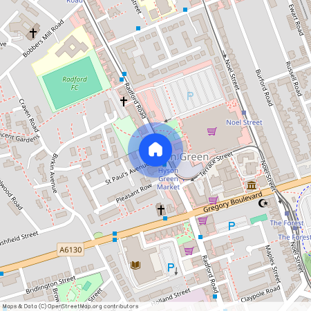 Radford Road, Hyson Green, NG7