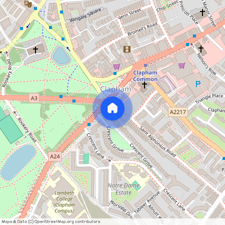 Clapham Common South Side, SW4