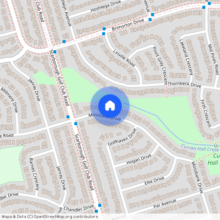 105 Mossbank Drive Unit# Main, Toronto