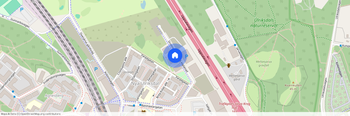 Nya Ulriksdal, Solna, Stockholm, Drottning Kristinas esplanad 6