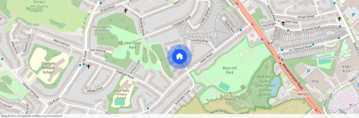 Strawberry Close, Tividale, Oldbury, West Midlands