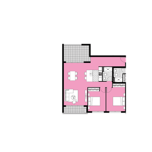SPACIOUS TWO BEDROOM DUAL KEY APARTMENT WITH PRIVATE BALCONIES - Photo 3