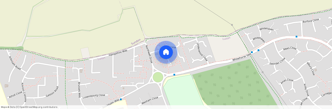 Olympic Close, Luton, Bedfordshire, LU3