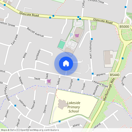 Lychgate Close, Lakeside, Tamworth, B77