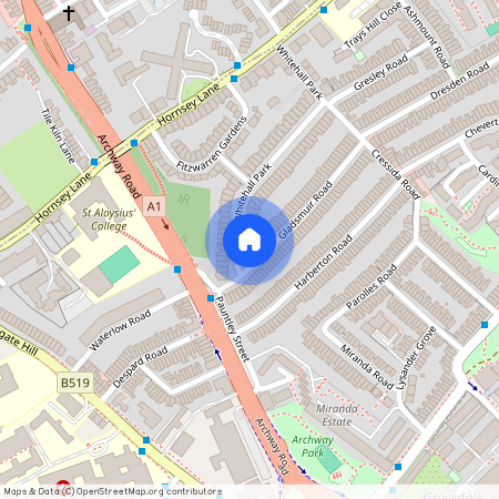 Whitehall Park, Whitehall Park, N19