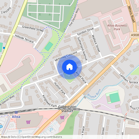 Argyll Street, Alloa, FK10