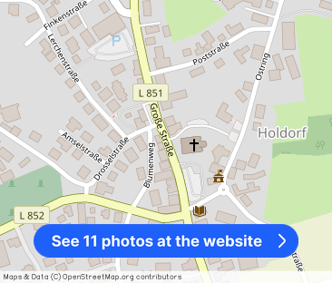 Charmante 3-Zimmer-Wohnung mit Balkon in Holdorf - Photo 1