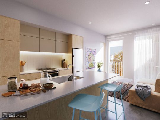 Rental condo on the Plateau Mont-Royal | New construction - Photo 1