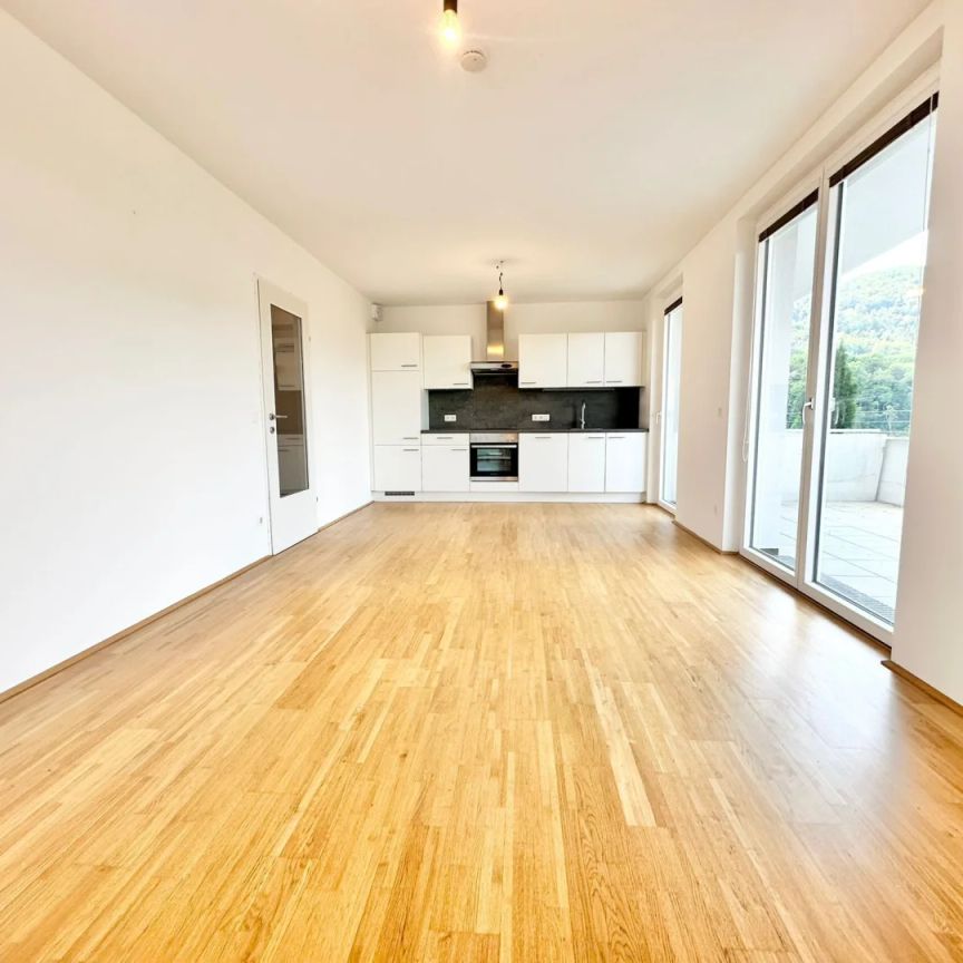 Entspanntes Wohnen in grüner Idylle - Weitläufige 2-Zimmer-Wohnung mit großzügigen Balkon! - Foto 1