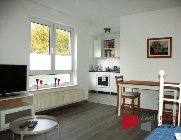 Eversburg-Büren, möbliertes Apartment mit PkW-Tiefgaragenstellplatz. - Foto 1