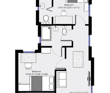 2 bedroom house share to rent - Photo 5
