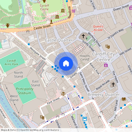 The Guildhall Tavern (8), Guildhall Place, Cardiff CF10 1EB