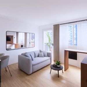 Appartement Une Chambre - Montréal Centre-Ville, Meublé - Photo 2