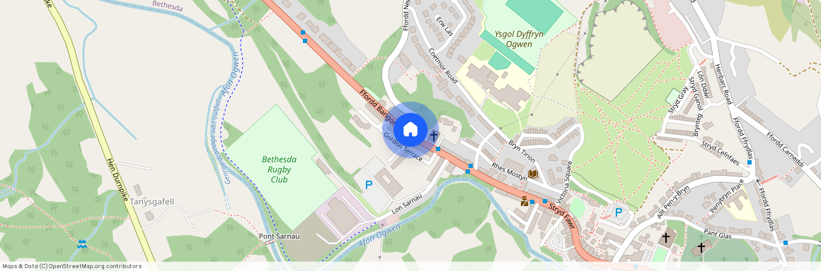 Gordon Terrace, Garth Road, Bangor, Gwynedd, LL57