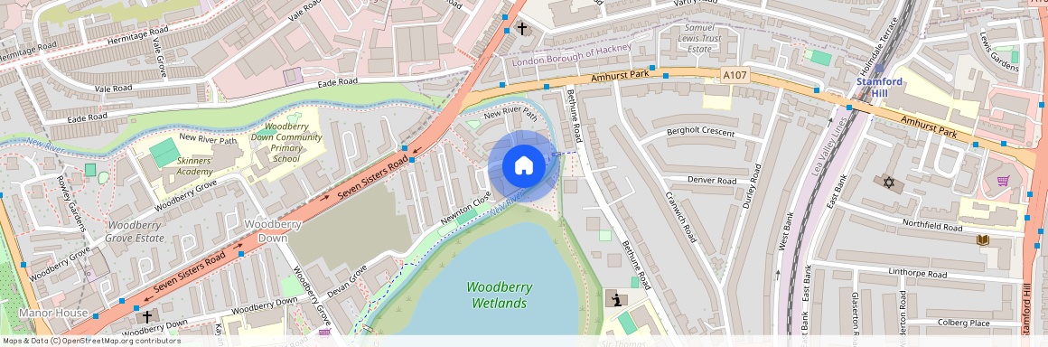 Woodberry Down, Newnton Close, Finsbury Park, London, N4