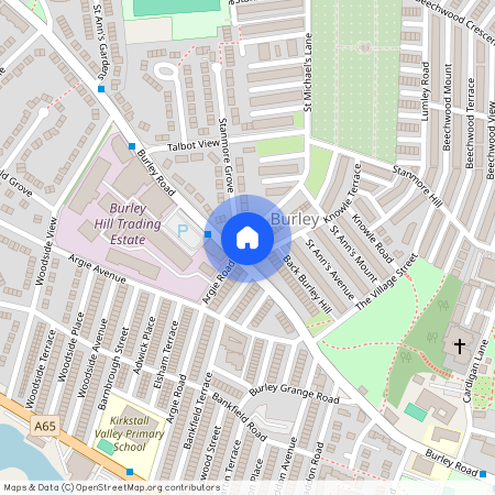 Flat 1, 350 Burley Road, Burley, Leeds, LS4 2NZ., Leeds .