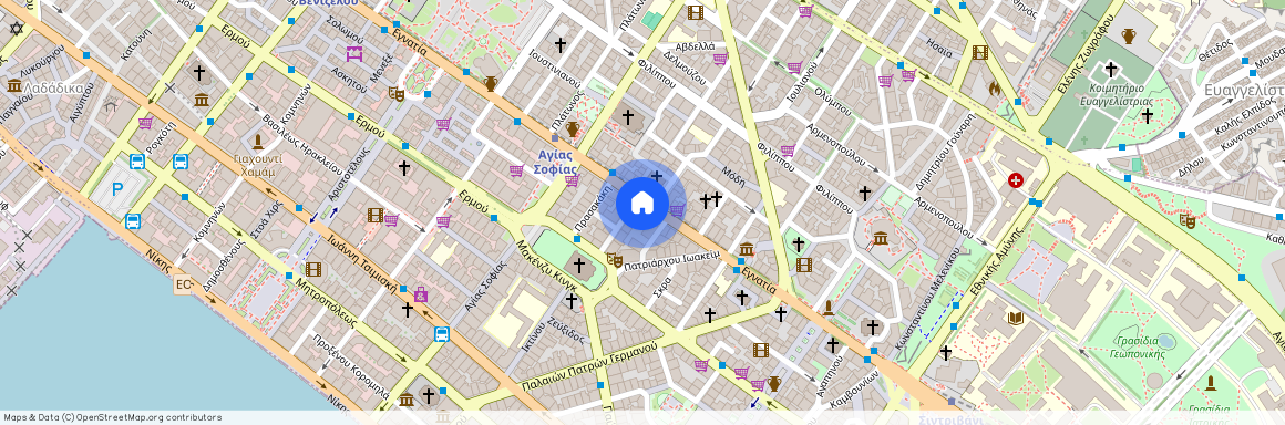 Εγνατία, 116, Θεσσαλονίκη Ελλάδα, 54622, Αγία Σοφία (Κέντρο Θεσσαλονίκης)