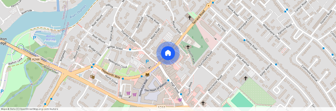 Church Street, Walton-On-Thames, KT12 2QS, Surrey