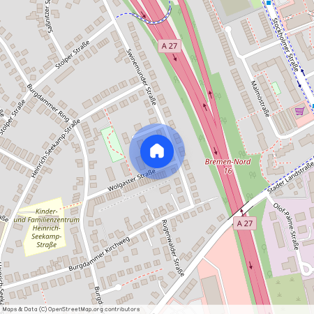 Wolgaster Str. 14, 28717 Bremen OT Burglesum