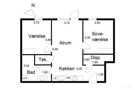 Arresøvej 21C, 4. 2., 8240 Risskov, Aarhus - Foto 5