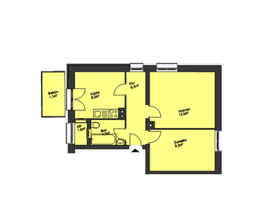 Balkon ins Grüne * Nordstadt * Wohnberechtigungschein erforderlich ... - Foto 5