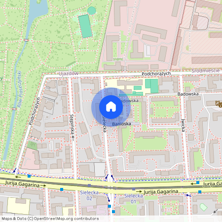 ul. Sielecka 52, Sielce, Mokotów, Warszawa, mazowieckie