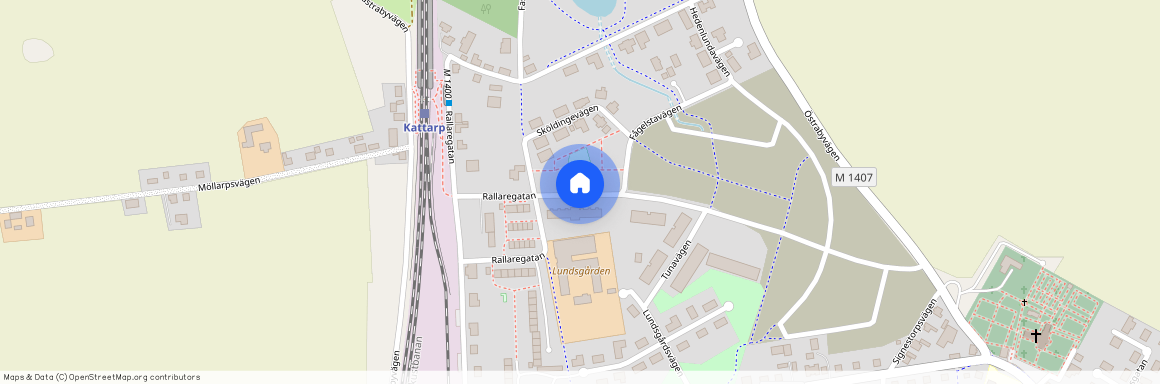 Himmelstalundsvägen, Kattarp