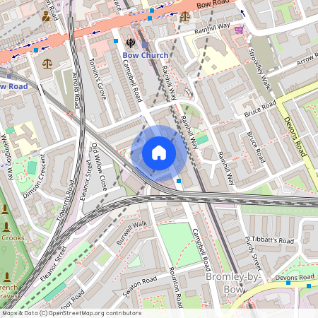 Campbell Road, Bow, East London, E3