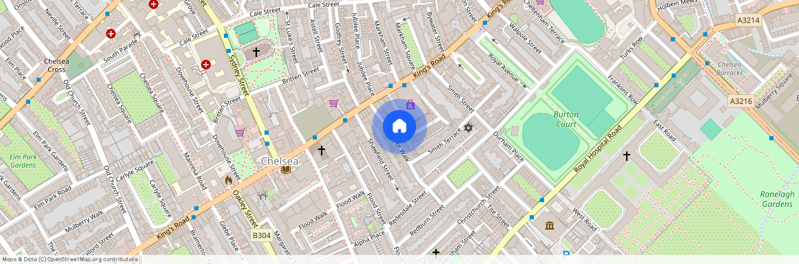 Radnor Walk, Kings Road, London, SW3