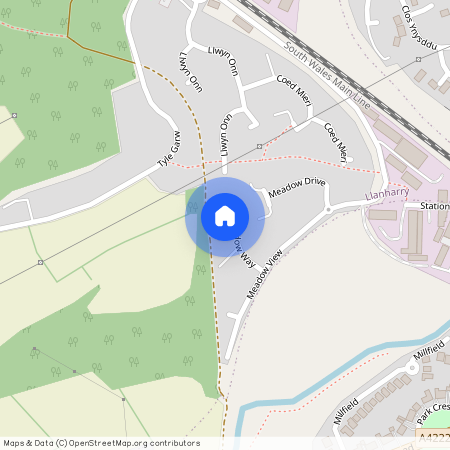 Meadow Way, Tyla Garw, PONTYCLUN, Pontyclun, Tyla Garw