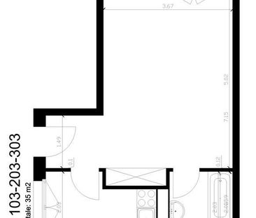 Appartement,2,35 - Photo 1