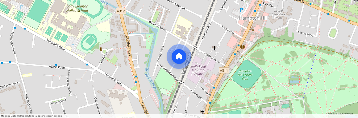 School Road, Hampton Hill, Hampton, TW12