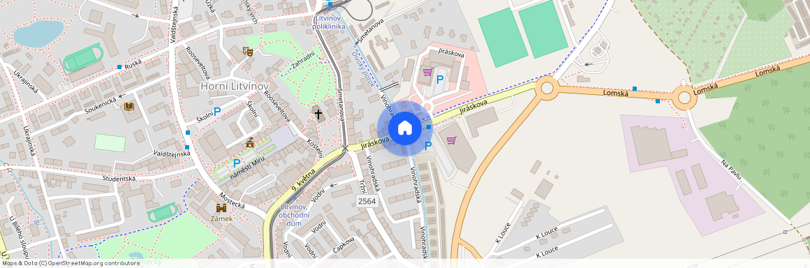 Vinohradská, Litvínov - Horní Litvínov, okres Most