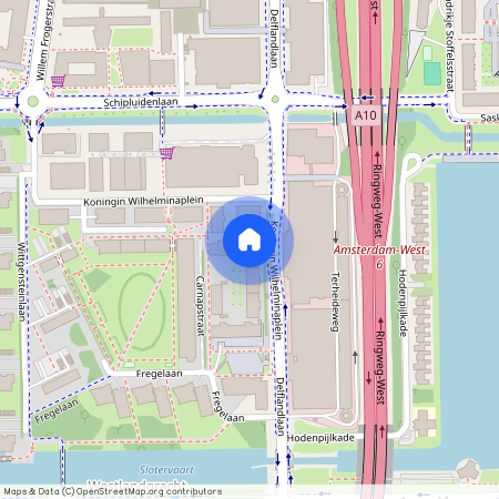 Westlandgracht, 1062 KS, Koningin Wilhelminaplein, Amsterdam