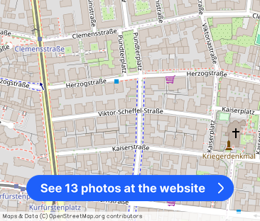 Very attractively furnished apartment in Schwabing - Photo 1