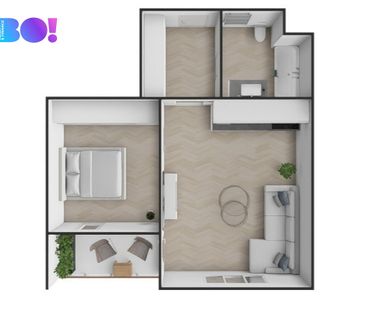 Pronájem bytu 2+kk 61 m² - Photo 5