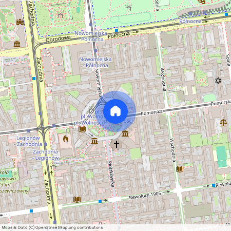 pl. Wolności, Centrum, Śródmieście, Łódź, łódzkie