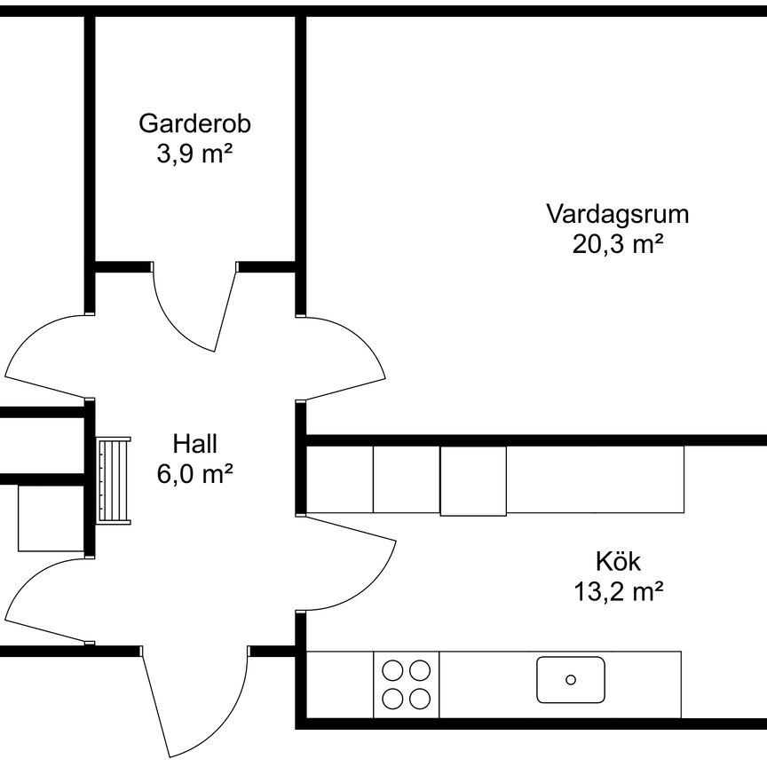 Bostad - 202-B3-U2-202-025 - Photo 2