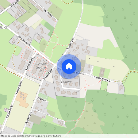 ul. Bieszczadzka, Wielki Kack, Gdynia, pomorskie