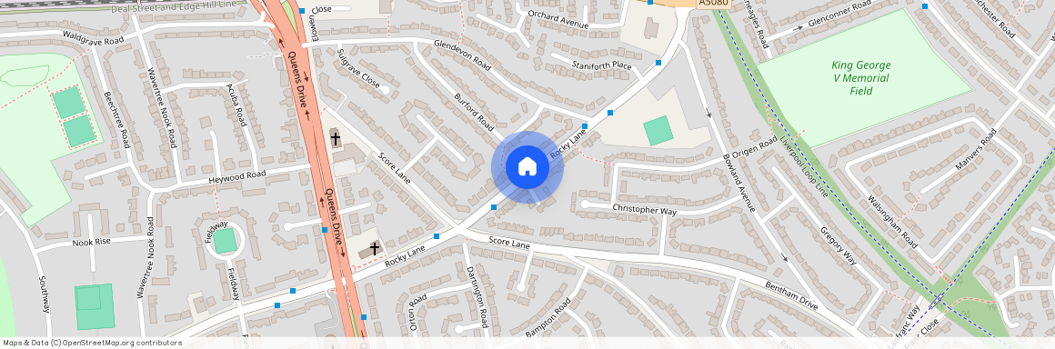 Rocky Lane, Childwall, Liverpool, Merseyside, L16