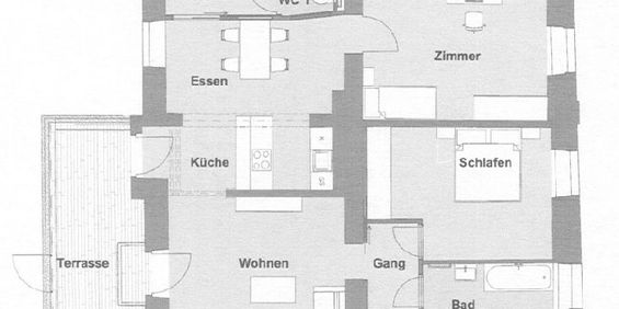 ERSTBEZUG, Toprenovierte 3-Zimmer Wohnung mit Terrasse und Gartenblick - Foto 3